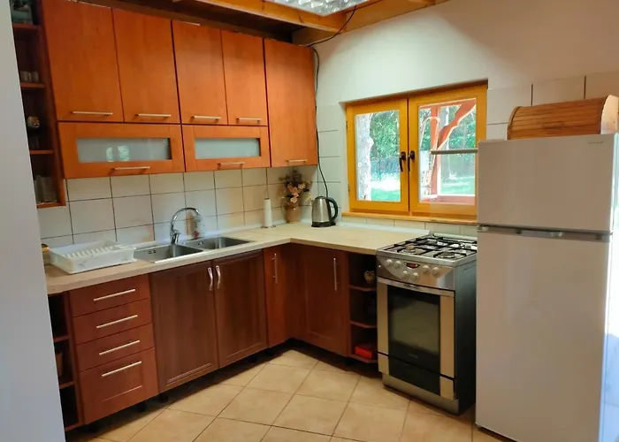 Деревянный коттедж Letniskowy Skarszewy