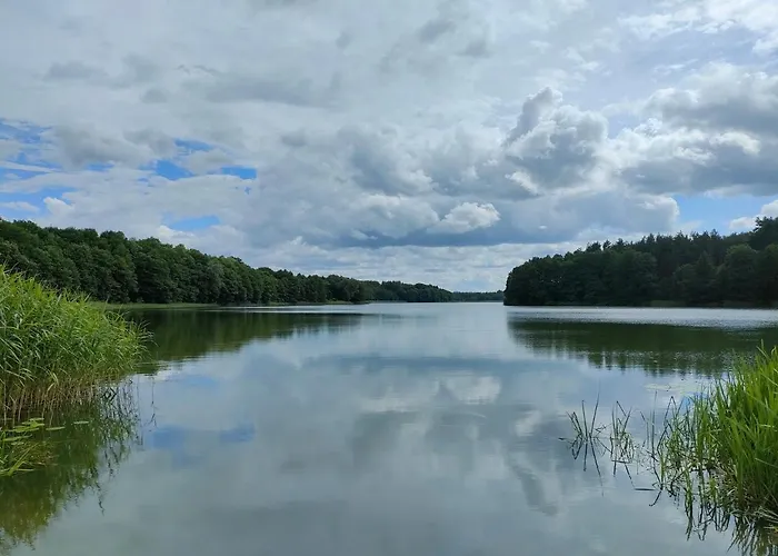 Деревянный коттедж Letniskowy *